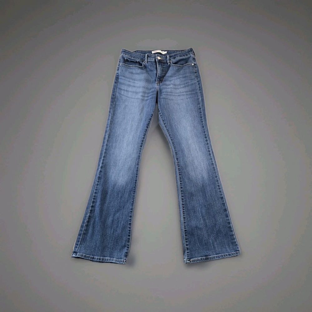 Levi Straus Signatureβ Women's Bootcut Mid Rise Denim Jeans 30" X 31" Size 10